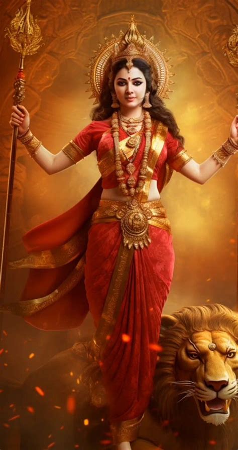 Pin By YUGAL PANDIT On Hindu Goddesses Happy Navratri Images