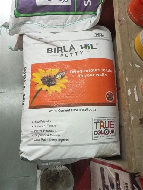 Birla White Wall Putty At Rs 760 Bag Jahangirpura Vadodara ID