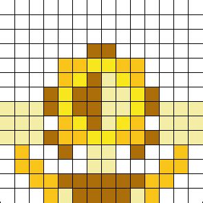 Sundrop Perler Bead Pattern Bead Sprites Characters Fuse Bead Patterns