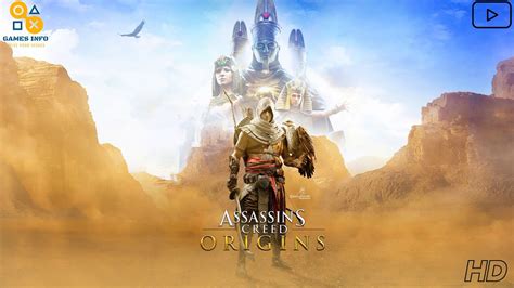 Assassin’s Creed Origins Cinematic Trailer Gameplay Hd 1080p By Games Info Youtube