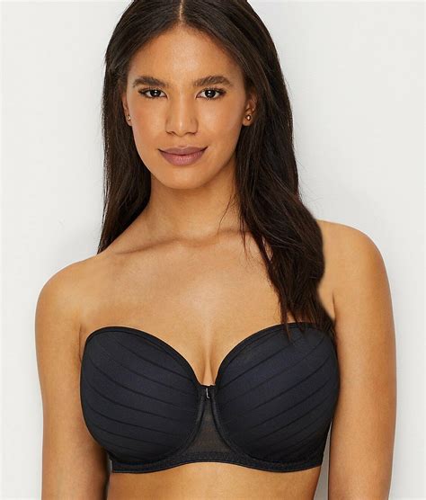 Freya BLACK Cameo Strapless Bra, US 36I, UK 36G - Bras & Bra Sets