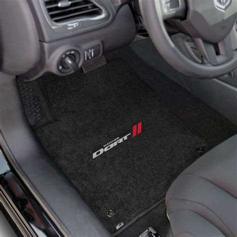 Dodge Dart 2013 2014 4 Piece Black Ultimat Floor Mat Set Official Dart Logo Ebay