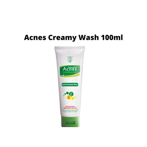 Mentholatum Acnes Natural Care Face Wash Acnes Creamy Wash 100ml