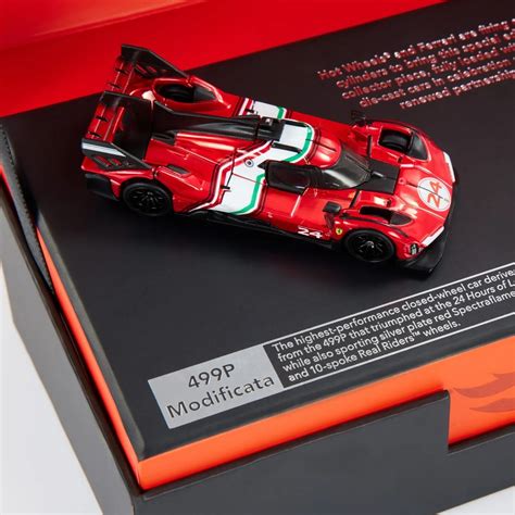 Hot Wheels X Ferrari Heritage Collection Set 312P 499P Modificata IN HAND EBay
