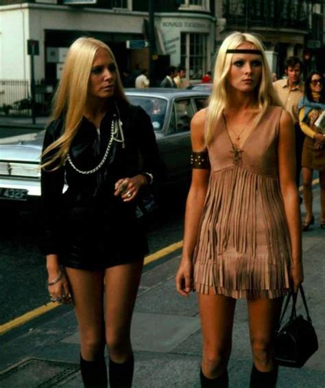 English Hippie Girls In Swinging London 1960s • R Oldschoolcool 70s