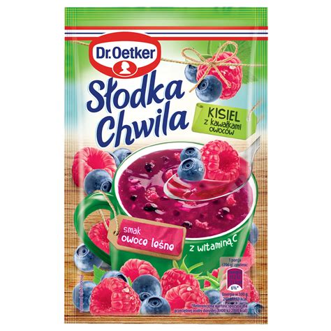 Dr Oetker Słodka Chwila Kisiel Owoce Leśne 31 5g 15274295021 Allegro pl