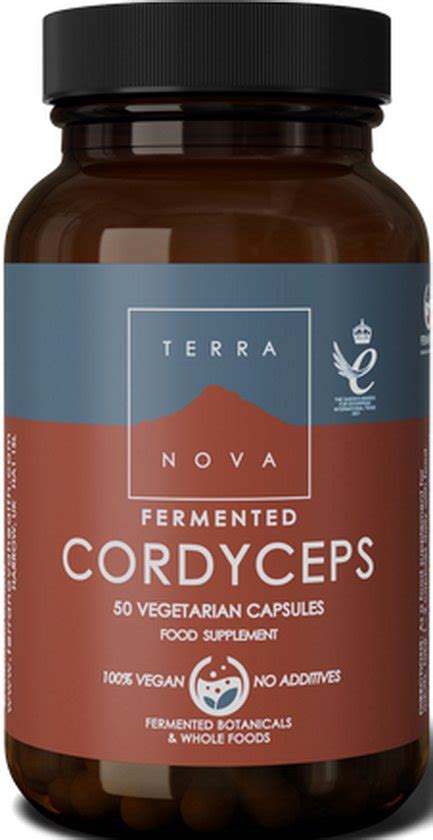 Terranova Fermented Cordyceps Capsules Bol