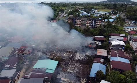 12 Rumah Musnah Terbakar Di Tawau Sabah Post