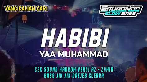 Cek Sound Hadroh Habibi Ya Muhammad Ya Shodiqon Cek Sound Hadroh