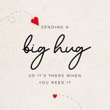 Sending A Big Hug For You Zomaar Kaart Kaartje Go