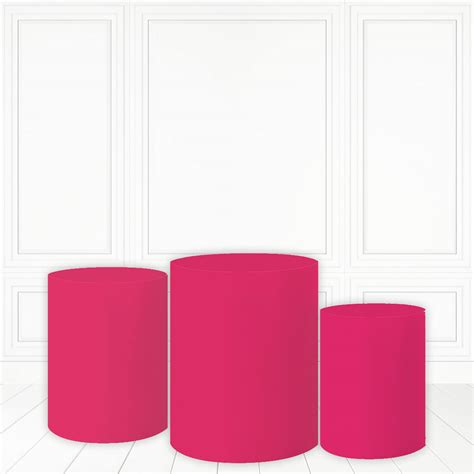 Trio de Capas Tecido Sublimado 3D Liso Pink Neon FCC 710 Felicitá