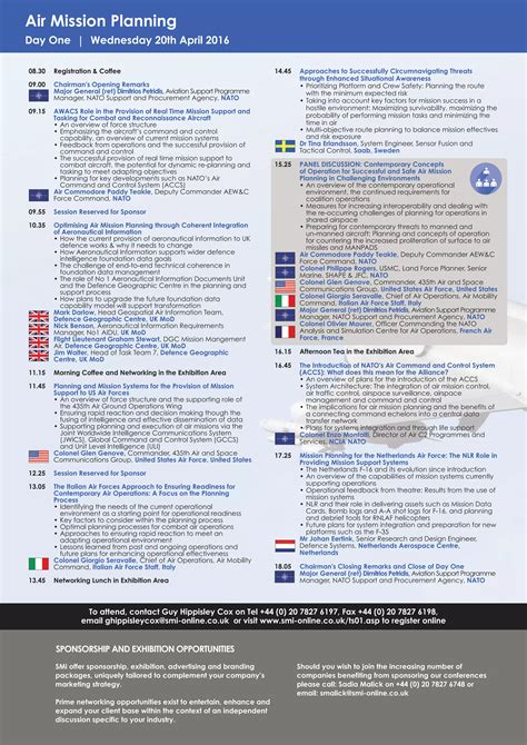 Air Mission Planning Brochure | PDF