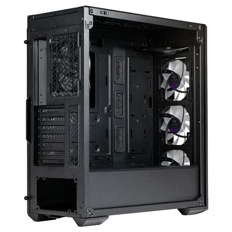 Buy Cooler Master Masterbox Mb520 Mesh Mid Tower Case Black Mb520 Kgnn S00 Pc Case Gear