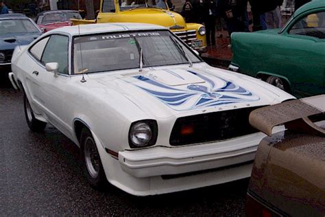 White 1978 Ford Mustang Ii King Cobra Hatchback