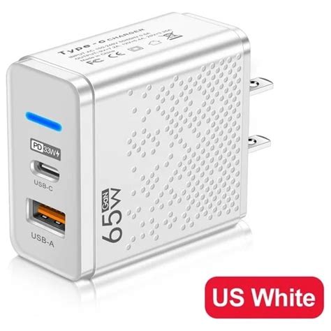 Ganbao Beyaz Abd Gan 65W USB C Şarj Cihazı Pd Qc 3 0 Tip C Fiyatı