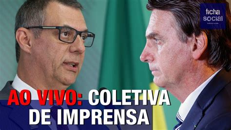 Ao Vivo Coletiva De Imprensa Do Governo Jair Bolsonaro General R Go