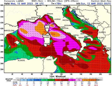 Meteo Venti Fortissimi Tra Poco Raffiche Burrascose Ad Oltre Km H