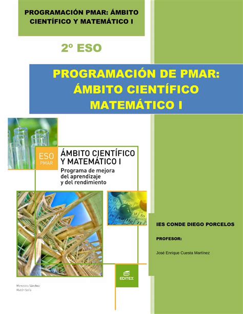 Pdf Programaci N De Pmar Mbito Cient Fico