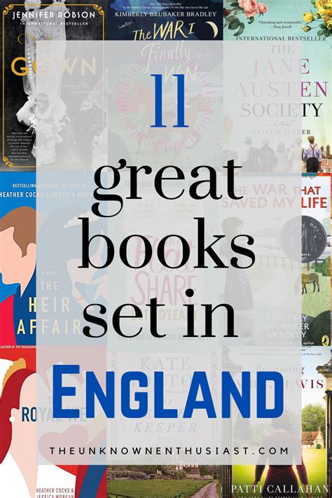 29 Of The Best Historical Books Set In England Artofit