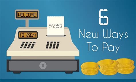 6 New Ways to Pay #infographic - Visualistan