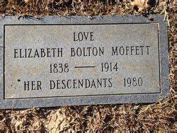 Sarah Elizabeth Bolton Moffett M Morial Find A Grave