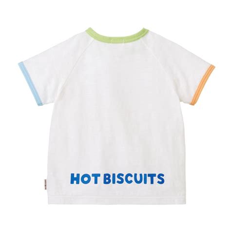 HOT BISCUITS ミキハウス 顔ドン 半袖Tシャツ アウトレット 白 赤 cm cm cm cm cm ホットビスケッツ ミキハウスホットビスケッツ公式店