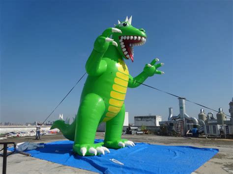 26ft Godzilla Monster Inflatable Balloon Light Green