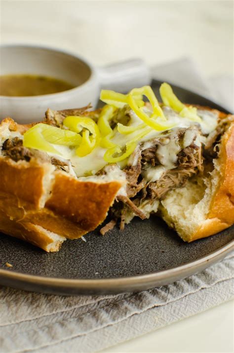 Easy Italian Beef Sandwiches Slow Cooker Instant Pot Recipe