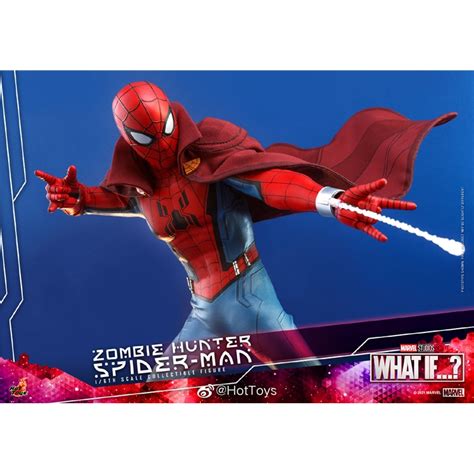 Action Figure Homem Aranha Zumbi Zombie Hunter Spider Man What If TMS Escala Hot