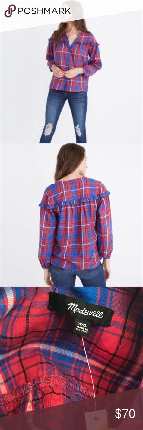 Madewell Plaid Button Down Shirt Stylish Plaid Clothes Design Plaid