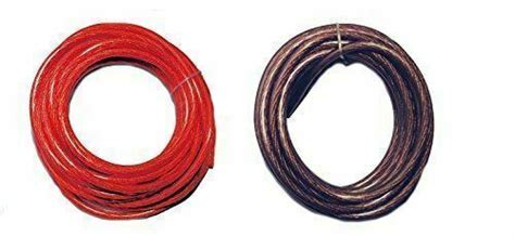 20 Ft 8 Gauge Power Wire Red High Quality Ga Guage Ground Awg 10 Feet