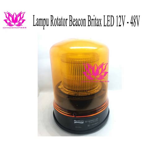 Jual Lampu Rotator Led Beacon Britax V Shopee Indonesia