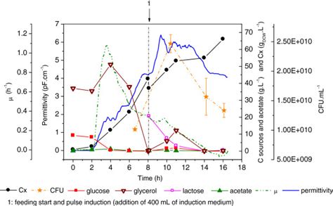 Cellular Growth Substrate Consumption And Metabolites Formation During