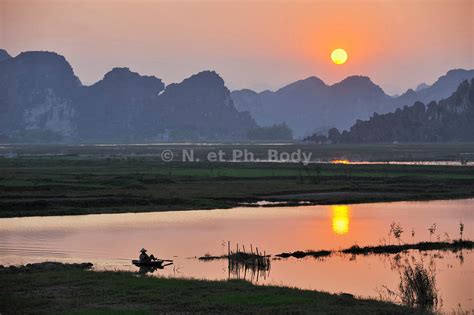 Philippe Body Photographies LES CANAUX DE TAM COC TAM COC VIETNAM