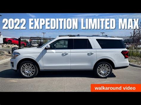 Ford Expedition Limited Max Walkaround Video Youtube