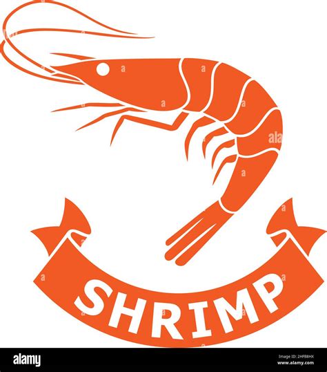 Shrimp Icon Vector Illustration Stock Vector Image And Art Alamy