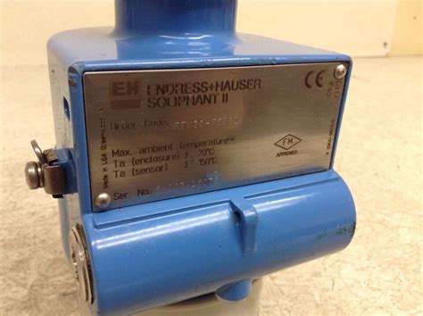 Endress Hauser Ftm F Bb Soliphant Ii Level Switch Ftm F Bb