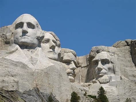 Mt Rushmore Jefferson Patriotic Washington Mt Rushmore Usa