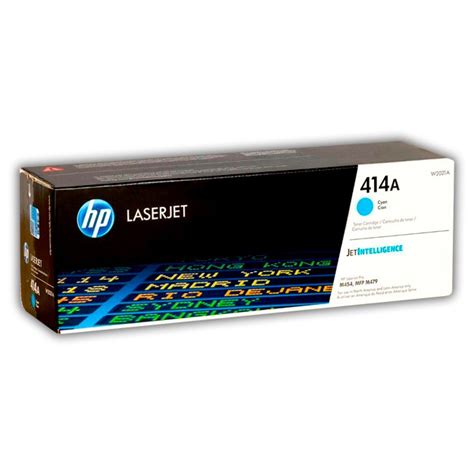 Cartucho De Toner Hp W2021a Cyan 【 414a And X3011