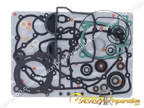 Complete Engine Gasket Kit With Oil Seals Pieces Athena For Sherco