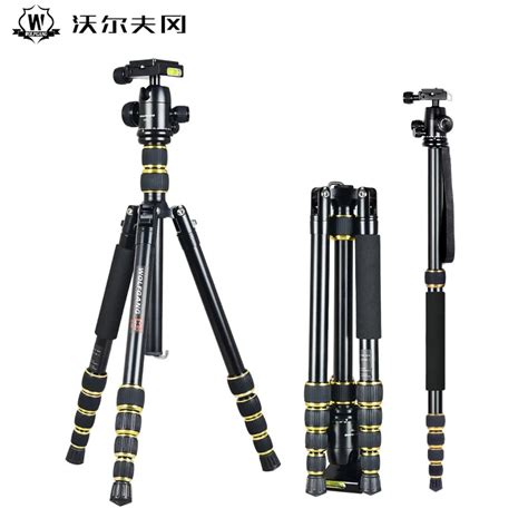 Wolfgang Yz 02 Lightweight Camera Tripod Portable Professional Aluminium Alloy Tripod For Canon