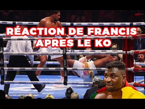 Boxe Premi Re R Action De Francis Ngannou Apr S Sa D Faite Contre