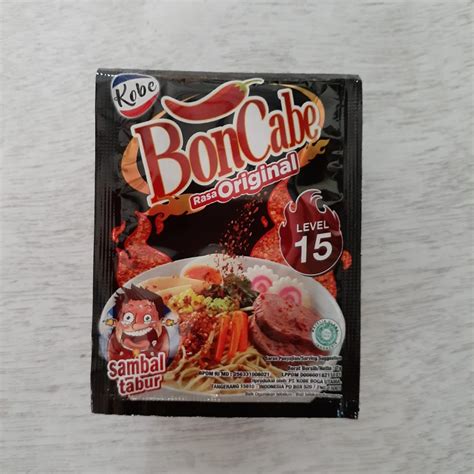 Jual Bon Cabe BONCABE Original Level 15 Cabe Bubuk Sambal Tabur Pedas