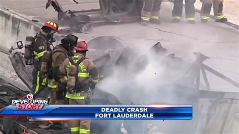 Fatal Crash Closes Northbound Lanes On I 95 In Fort Lauderdale Wsvn