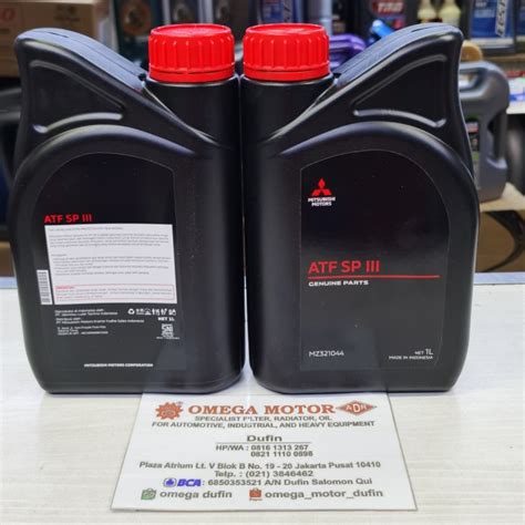 Jual Mitsubishi Atf Sp Liter Oli Matic Pajero Lama Original Asli