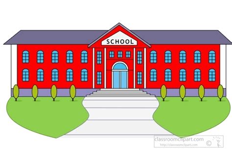 Download High Quality School Clipart Building Transparent Png Images