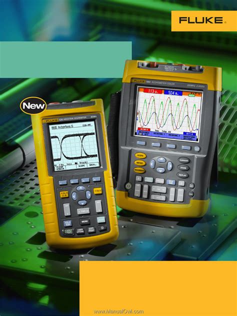 Fluke 124 | Fluke ScopeMeter Product Datasheet