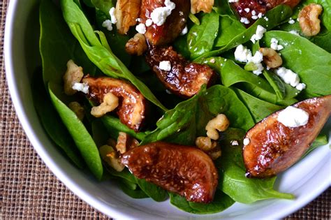 Marinated Fig And Spinach Salad Big Eats Tiny Kitchen