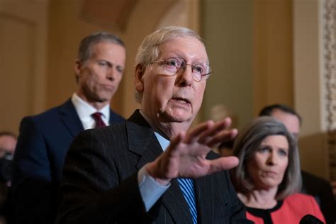 Mcconnell Says Hes Ready To Begin Trump Impeachment Trial With No Deal