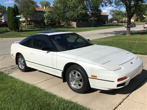 1993 Nissan 240sx Se Hatchback 76k Miles Pearl White 100 Stock